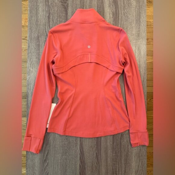 New with tags Lululemon Define Jacket Nulu.Desert Red. Size 8. Orange tone. - Picture 6 of 16